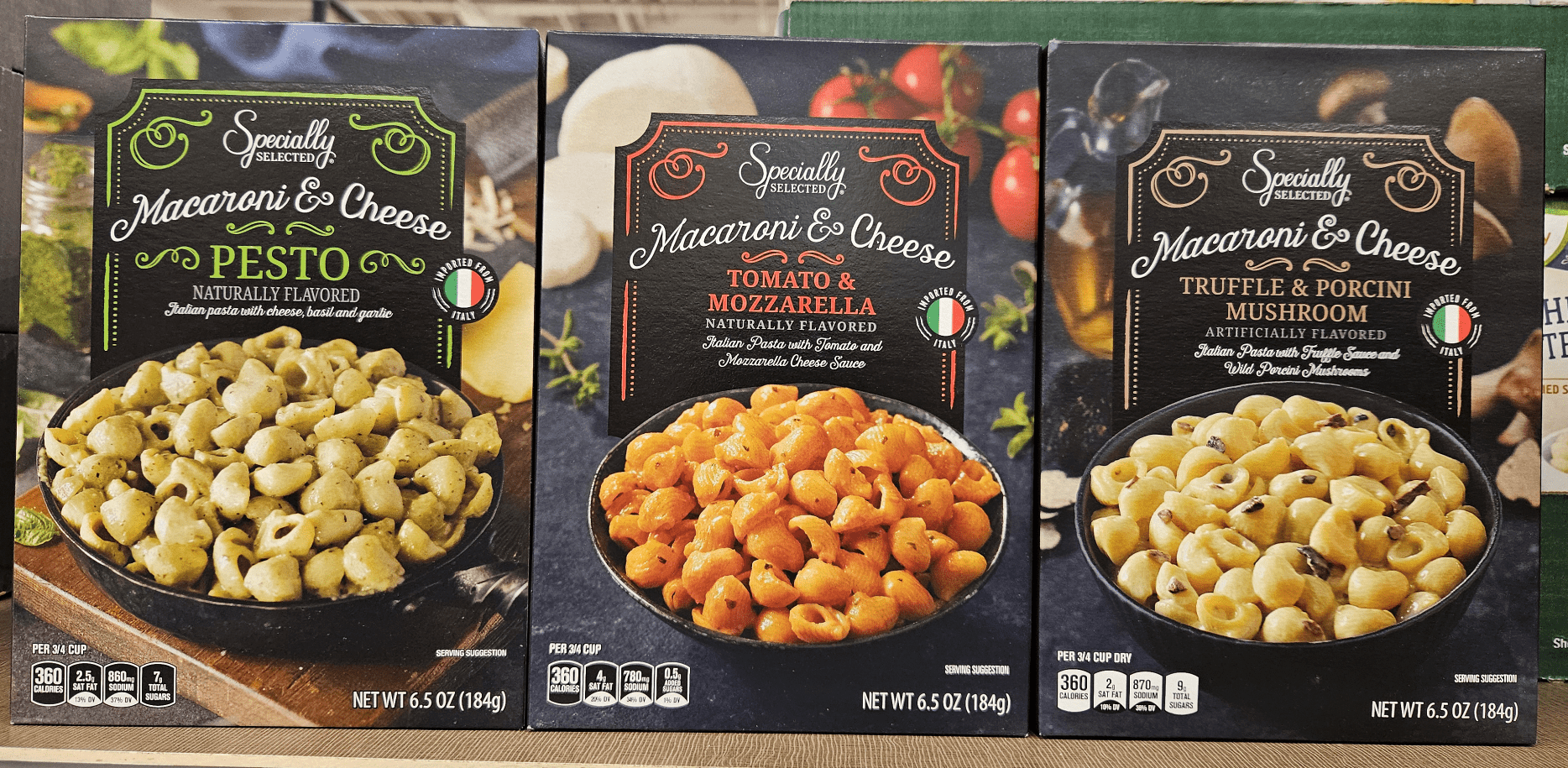 Specially Selected Macaroni & Cheese Pesto, Tomato & Mozzarella