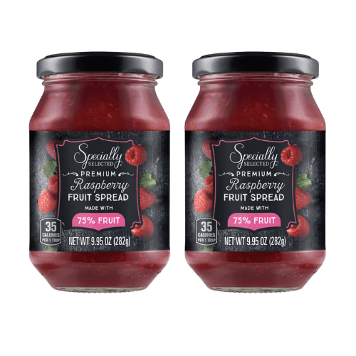 Specially Selected Raspberry Fruit Spread 75% Fruit, 9.95 Oz,2 Pack