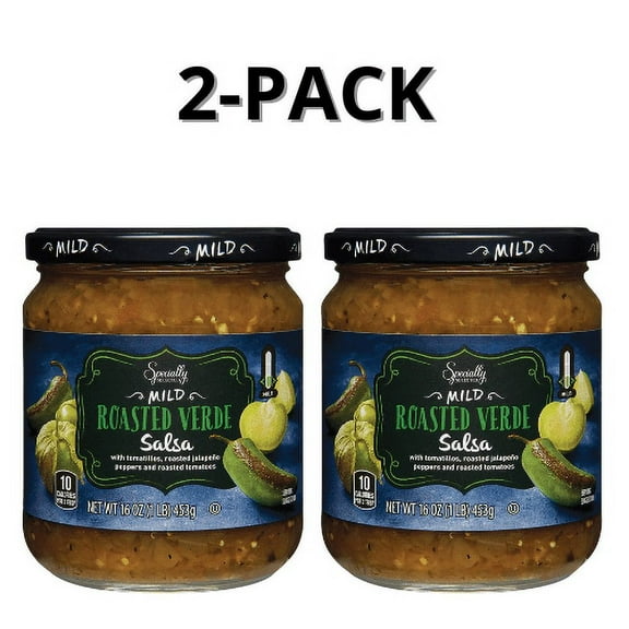 Specially Selected Roasted Verde Salsa Mild 2-Pack 16 oz
