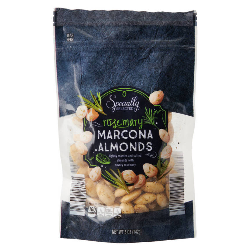 Specially Selected Rosemary Marcona Almonds Lightly Roasted and Salted ...