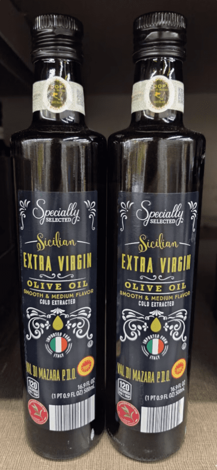 Specially Selected Sicilian Extra Virgin Olive Oil Val Di Mazara