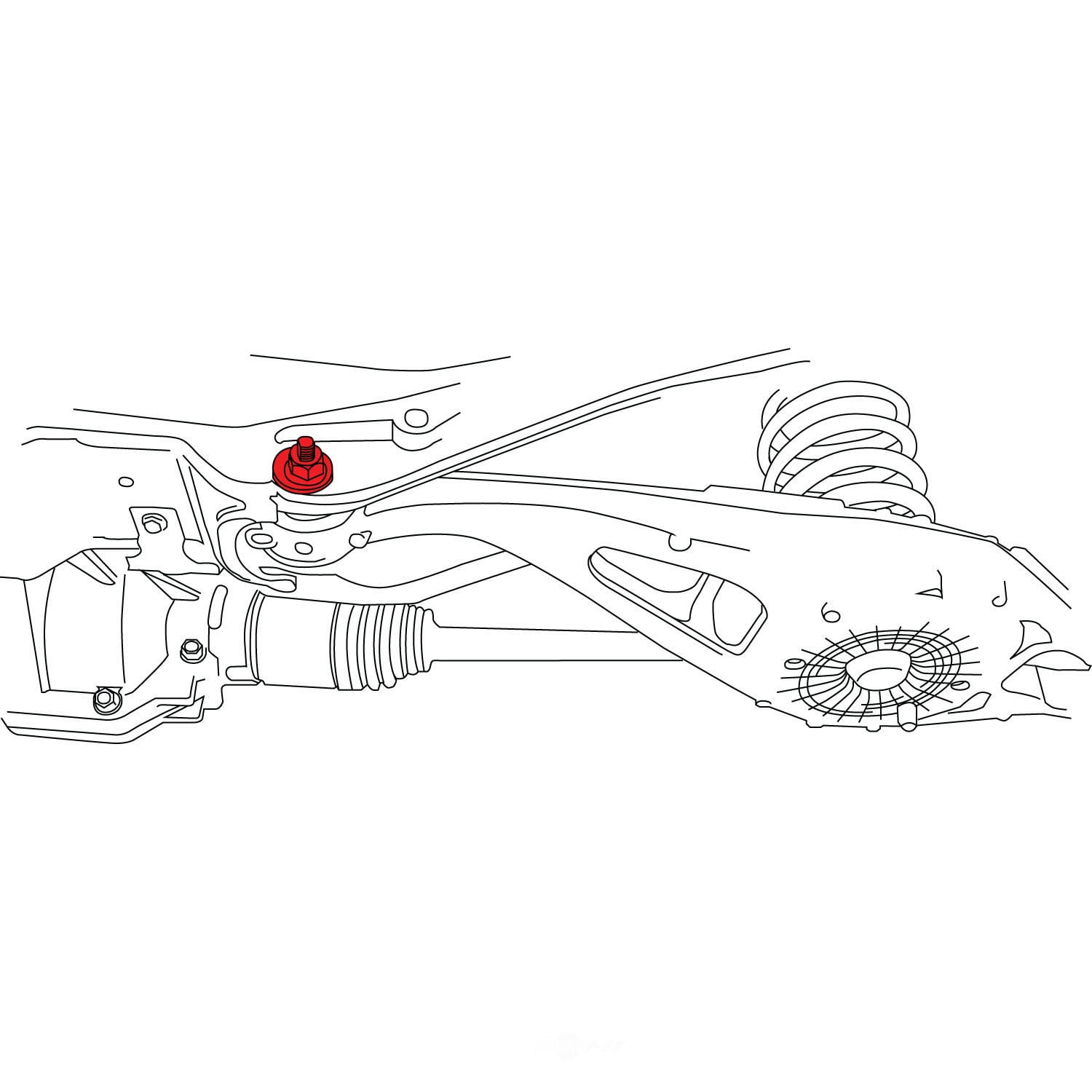 ACCORD REAR TOE ADJUST BOLT KIT main image 0