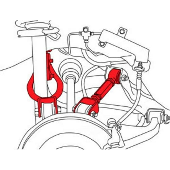 Specialty 67765 Suspension Control Arm Kit Fits select: 1990-1996 NISSAN 300ZX, 1989-1994 NISSAN 240SX