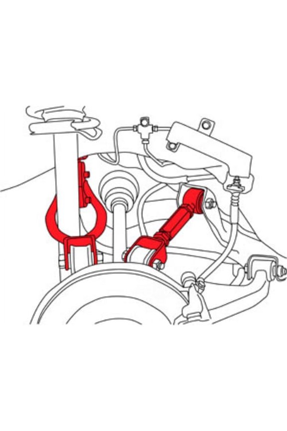 Specialty 67765 Suspension Control Arm Kit Fits select: 1990-1996 NISSAN 300ZX, 1989-1994 NISSAN 240SX