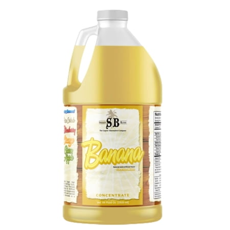 Specialty Blends Premium Cocktail Drink Mixer - Concentrated Banana Syrup, 1/2 Gallon - Pack of 1