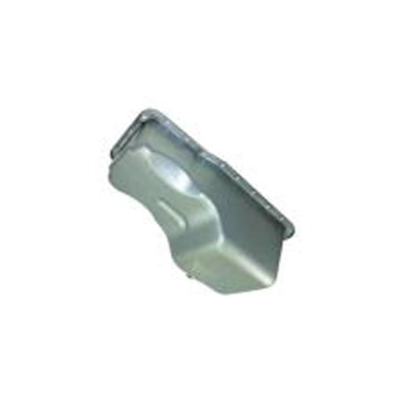 Specialty Chrome Natural Stock Capacity & Depth Steel Front Sump Engine Oil Pan for 1965-1987 Ford