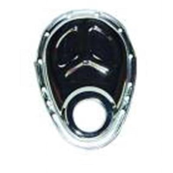 Specialty Chrome SPC7122 Chrome Steel Timing Chain Cover for Small Block Chevy
