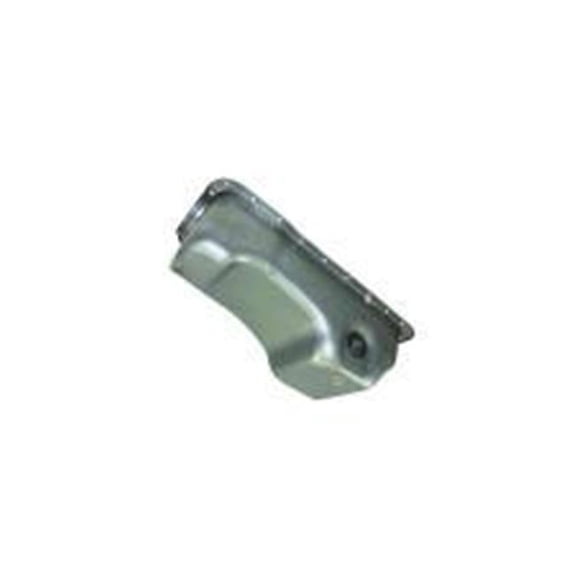 Specialty Chrome SPC7457X Natural Stock Capacity & Stock Depth Steel Dual Sump Engine Oil Pan for 1983-1993 Ford 302 Mustang