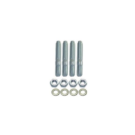 Specialty Chrome SPC9128 2 in. Carb Stud Kit, White Zinc - Steel
