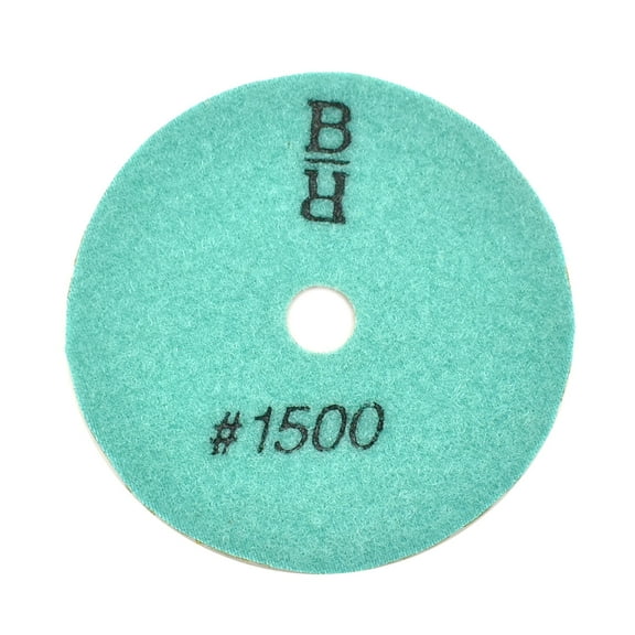 Specialty Diamond BRTD41500 4" Dry Concrete Polishing DHEX Pad, 6mm - 1500 Grit