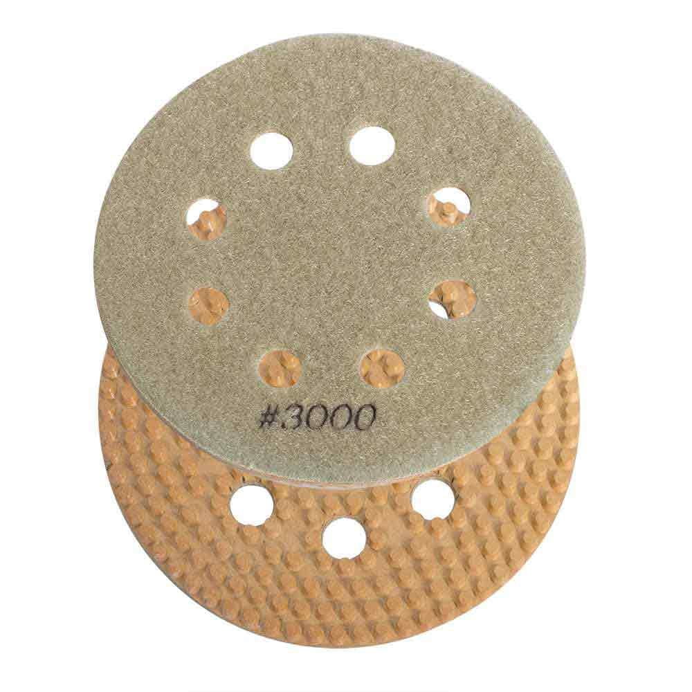 Specialty Diamond BRTD63000 6" 3000 Grit Thin Electroplated Dry Pad for Orbital Sanders