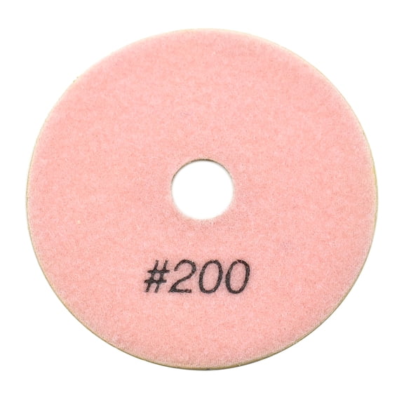 Specialty Diamond BRTW4200 4" Diamond Wet Polishing Pad, 3mm Thick 200 Grit