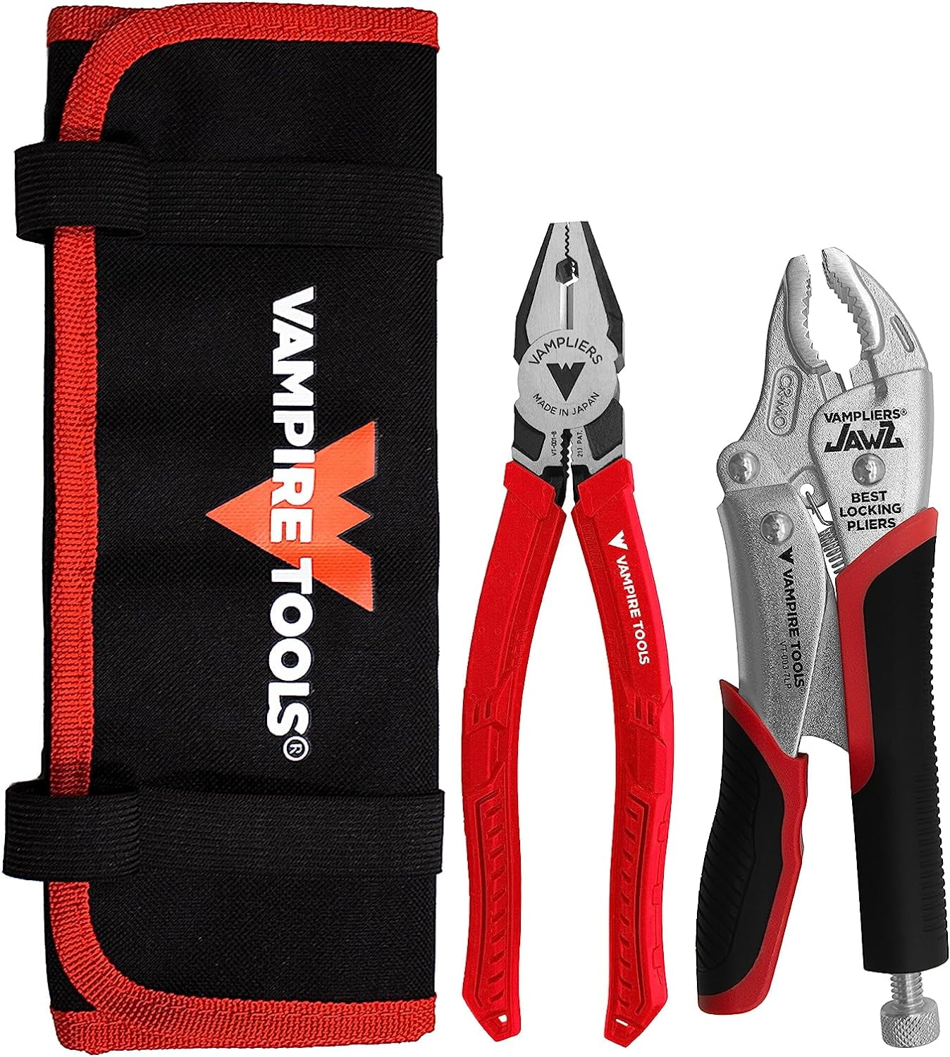 Specialty Extraction Pliers Set Includes JAWZ 7.5" ViseGrip Locking