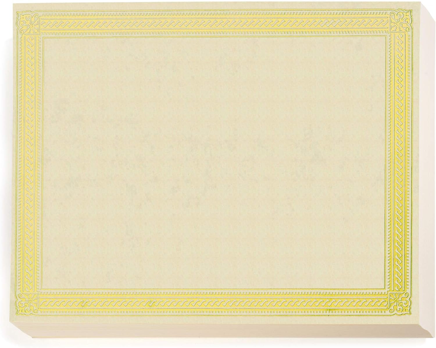 Specialty Gold Certificates, 8 1/2 inch x 11 inch, 38lb Aged Parchment