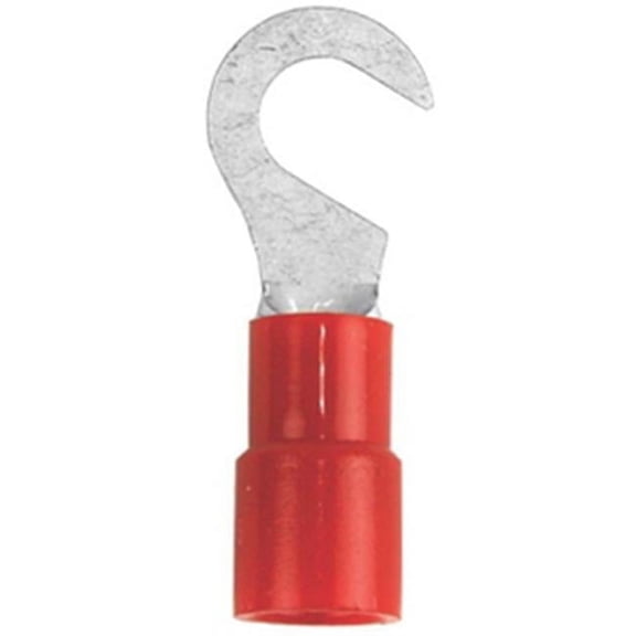 Specialty Hardw 60958 Vinyl Insulated Hook Terminal - 22-18 ga., 8 in. Stud