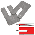thumbnail image 1 of Specialty Products Company AL SHIMS 4x6.5x2 DEG (6), 1 of 4