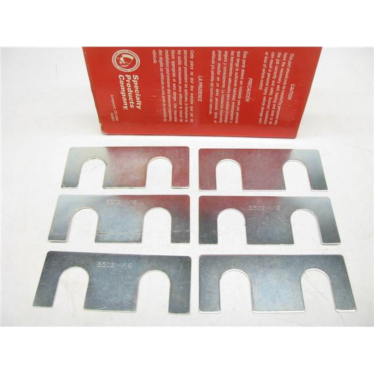 Specialty Products SPP35021 Alignment Shims for 0.062 in. Freightliner