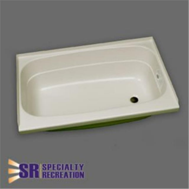 Specialty Recreation BT2438PR 24 x 38 in. Bath Tub Right Hand Drain, Parchment