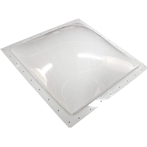 Specialty Recreation SL2230W White 22" x 30" Rectangular Skylight Dome