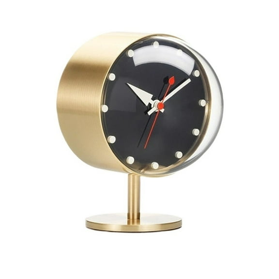 Specialty Table Clocks Retro For Creative Brass Quartz Silent Desktop Clock Home Decor