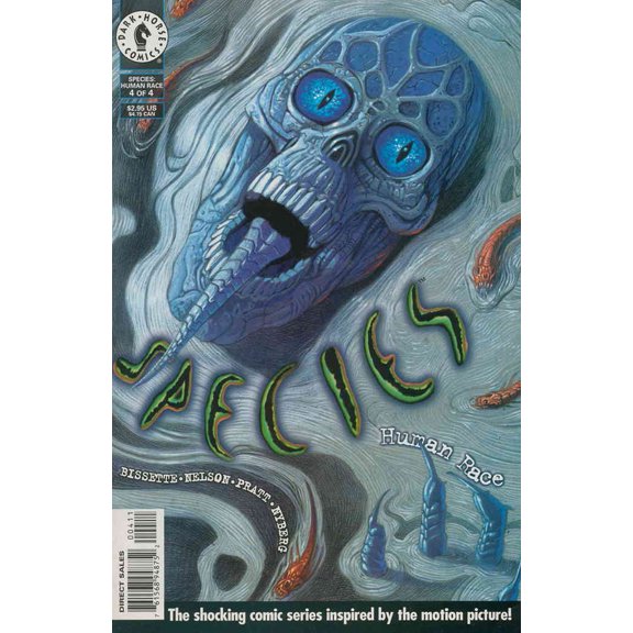 Species: Human Race #4 VF ; Dark Horse Comic Book