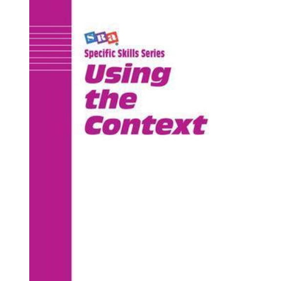Pre-Owned SRA Specific Skill Series: Using the Context, Book F (Paperback) 0026879468 9780026879460