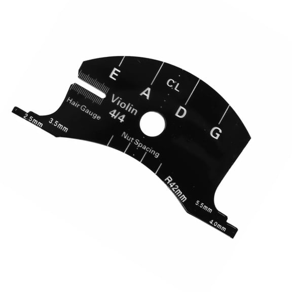 Specifically Engineered Metal Violin Bridge Great For 4/4 Violins To Improve Acoustics And Ensures Great
