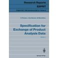 thumbnail image 1 of Specification for Exchange of Product Analysis Data: Version 3, (Paperback), 1 of 1