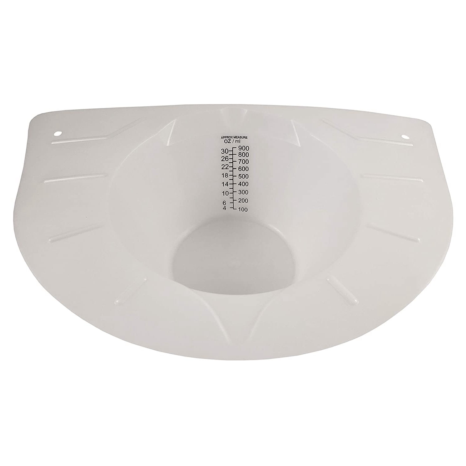 Specimen Collection Pan (Hat)30 Oz. /900 ml Easy Read GraduationsFits