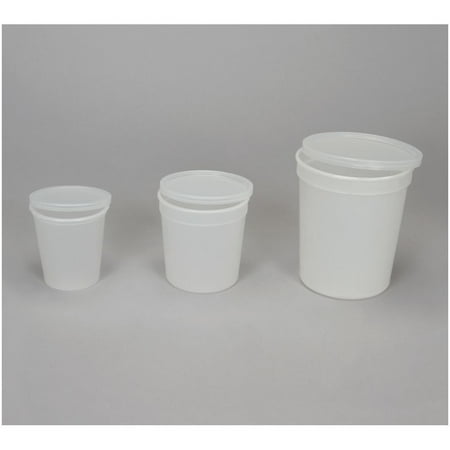 Specimen Container, Dynalon, Disposable, 8 Oz, Pack Of 50