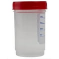 thumbnail image 1 of Specimen Containers 4 oz / 120 mL Cap Color: Red (Pack of 80) with ID Label, Sterile - PP by BioRx Sponix, 1 of 2