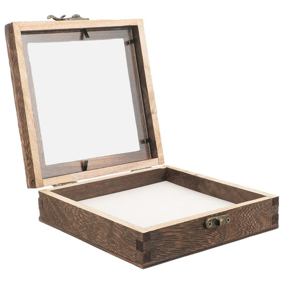 Specimen Display Case Wooden Specimen Collection Box Dried Flower Specimen Box