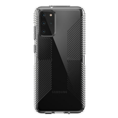 Speck - Presidio Perfect Clear + Grip Case for Samsung Galaxy S20+ 5G - Clear/Clear