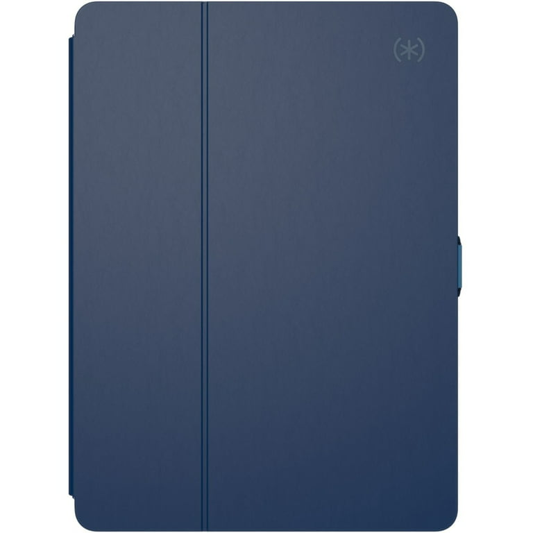 Speck Balance Folio Case for 11in iPad Pro, Clear/Marine Blue