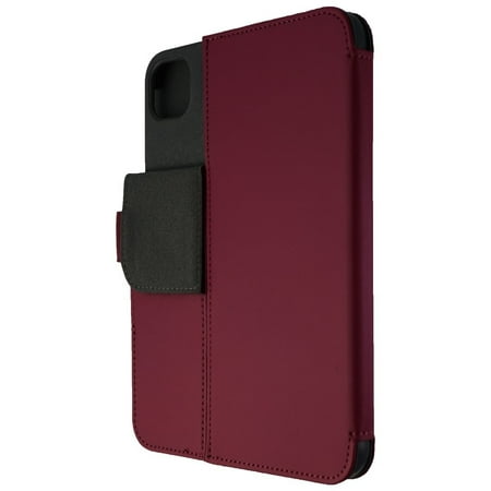 Speck - Balance Folio Case with Microban for iPad Mini 6 - Verry Berry Red / Slate Grey