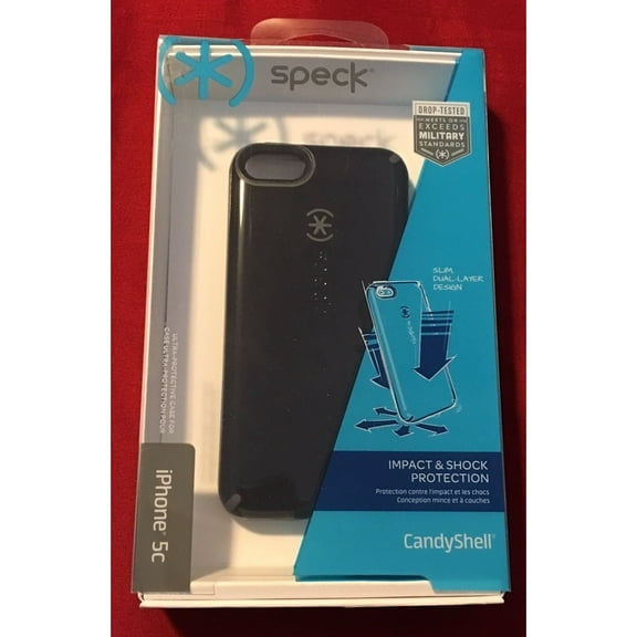 Speck Black/Gray Candyshell Case for iPhone 5c