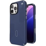 Speck Blue iPhone 16 Pro Case MagSafe and ClickLock - Slim Phone Case iPhone 16 Pro - iPhone 16 Pro Phone Case - Presidio 2 Grip - Coastal Blue/Dust Grey