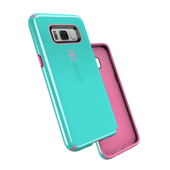Speck CandyShell Case for Galaxy S8 Plus, Blue and Pink