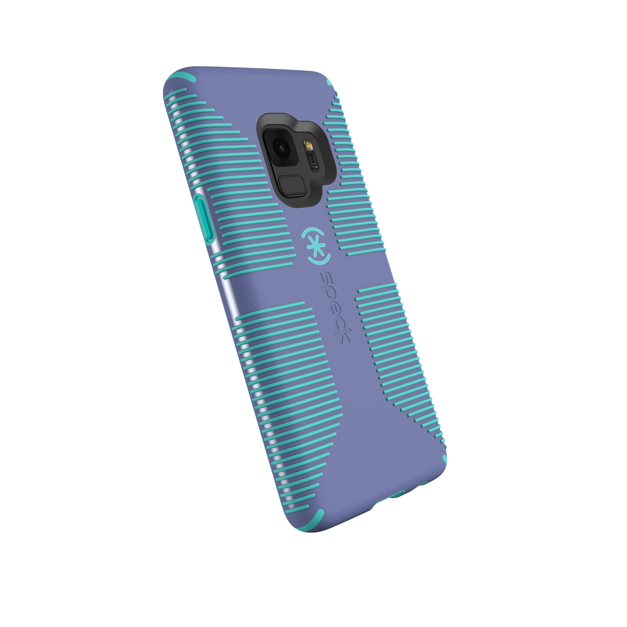 Speck CandyShell Grip Case for Galaxy S9, Purple and Blue