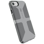 Speck CandyShell Grip Case for iPhone SE (2020), 8, 7, 6s, and 6, Grey and Charcoal Grey
