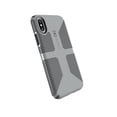 thumbnail image 1 of Speck CandyShell Grip Case for iPhone X, Grey and Charcoal Grey, 1 of 2