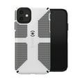 thumbnail image 1 of Speck CandyShell Grip Case iPhone 11 White Black 128839-1909, 1 of 8