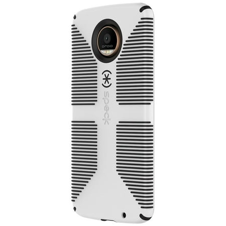 Speck CandyShell Grip Hybrid Case for Motorola Moto Z Droid - White / Black
