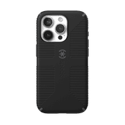 Speck Candyshell Grip Magsafe Slim Cell Phone Case for Apple iPhone 15 Pro, Black