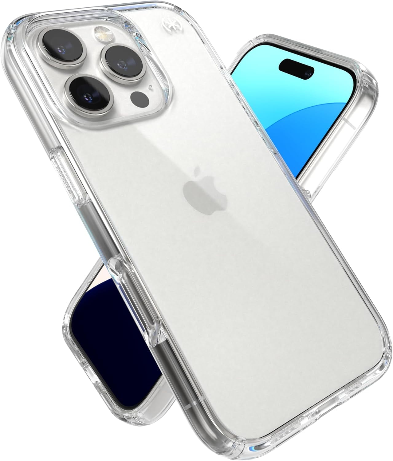 Speck Clear iPhone 16 Pro Case - Slim Phone Case iPhone 16 Pro - iPhone 16 Pro Phone Case - Presidio Perfect Clear