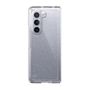 Speck Galaxy Fold 5 Presidio Perfect Clear Fold with Glitter Phone Case in Clear with Glitter