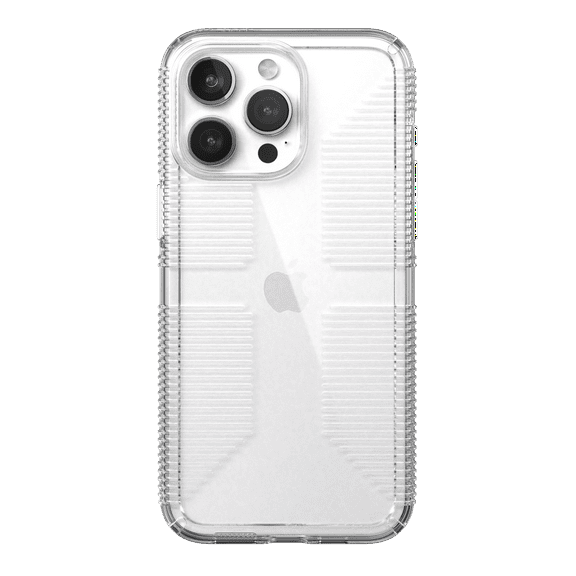 Speck Gemshell Grip Case for iPhone 15 Pro Max, Clear