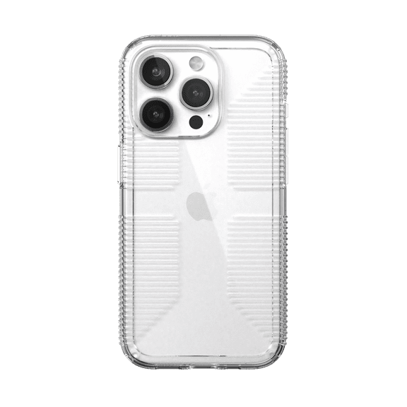 Speck Gemshell Grip Case for iPhone 15 Pro in Clear