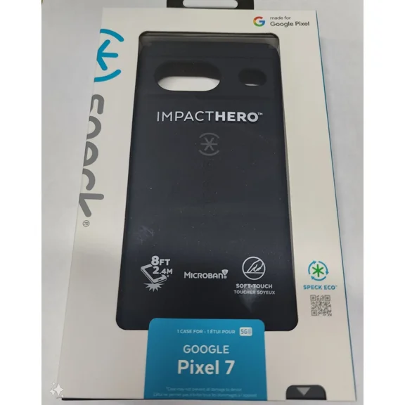 Speck Impacthero Google Pixel 7 Black Phone Case New