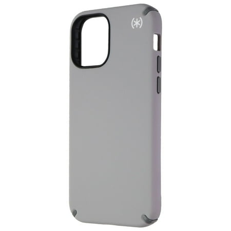 Speck - Presidio 2 Pro Hard Shell Case for Apple iPhone 12/12 Pro - Grahpite Grey/White
